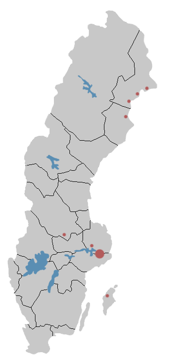 Sverigekarta